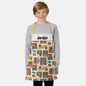 Scooby-Doo Halloween-foto's patroon Schort (Gedragen)