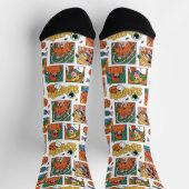 Scooby-Doo Halloween-foto's patroon Sokken (Top)