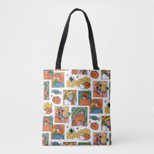 Scooby-Doo Halloween-foto's patroon Tote Bag