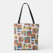 Scooby-Doo Halloween-foto's patroon Tote Bag (Achterkant)