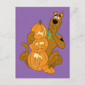Scooby-Doo | Halloween Jack-O-Lantern Briefkaart (Voorkant)