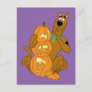 Scooby-Doo   Halloween Jack-O-Lantern Briefkaart