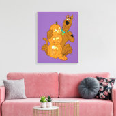 Scooby-Doo | Halloween Jack-O-Lantern Canvas Afdruk (Insitu (Woonkamer))