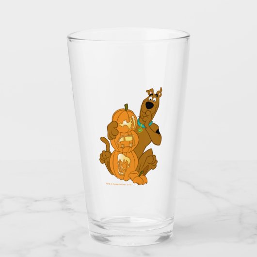 Scooby-Doo | Halloween Jack-O-Lantern Glas (Voorkant)
