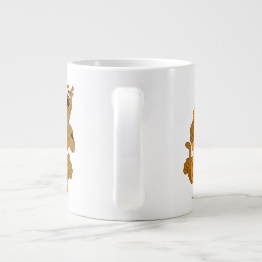 Scooby-Doo | Halloween Jack-O-Lantern Grote Koffiekop (Achterkant)