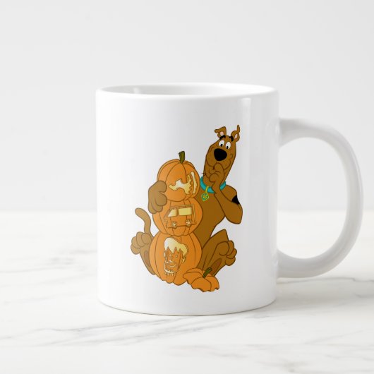 Scooby-Doo | Halloween Jack-O-Lantern Grote Koffiekop (Rechts)