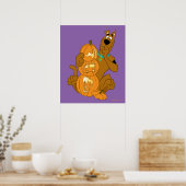 Scooby-Doo | Halloween Jack-O-Lantern Poster (Keuken)