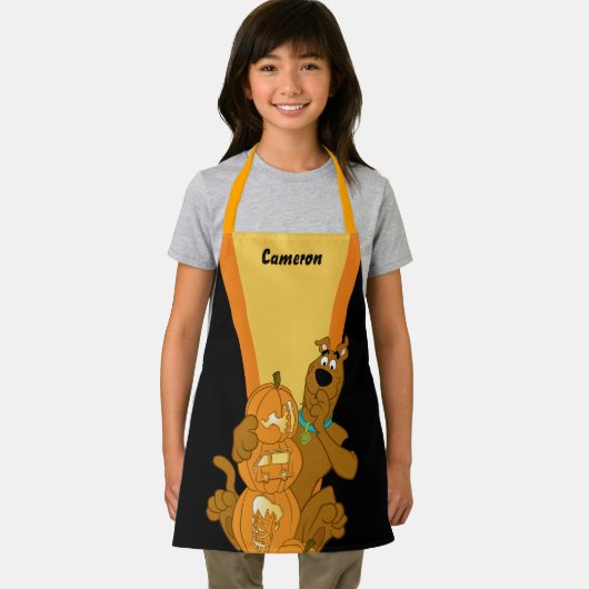 Scooby-doo| Halloween Jack-O-Lantern Schort (Insitu)