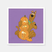 Scooby-Doo | Halloween Jack-O-Lantern Servet (Voorkant)