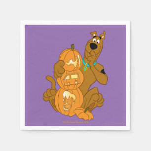 Scooby-Doo   Halloween Jack-O-Lantern Servet