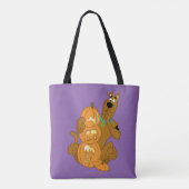 Scooby-Doo | Halloween Jack-O-Lantern Tote Bag (Achterkant)