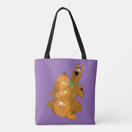 Scooby-Doo | Halloween Jack-O-Lantern Tote Bag (Achterkant)