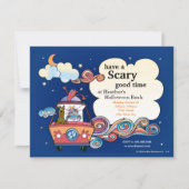 Scooby-Doo Halloween Party Kaart (Voorkant)