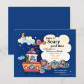 Scooby-Doo Halloween Party Kaart (Voorkant / Achterkant)