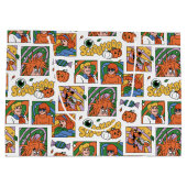 Scooby-Doo Halloween Photos Pattern Groot Cadeauzakje (Achterkant)