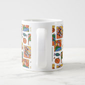 Scooby-Doo Halloween Photos Pattern Grote Koffiekop (Achterkant)