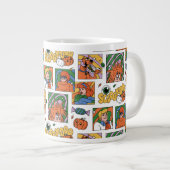 Scooby-Doo Halloween Photos Pattern Grote Koffiekop (Voorkant rechts)