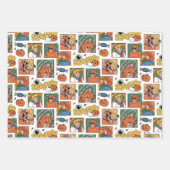 Scooby-Doo Halloween Photos Pattern Inpakpapier Vel (Voorkant 2)