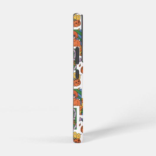 Scooby-Doo Halloween Photos Pattern Samsung Galaxy Hoesje (Rechterkant)
