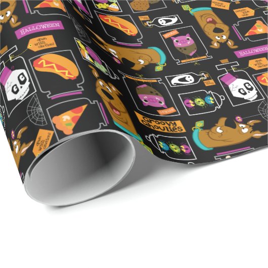 Scooby-Doo | Halloween Scooby-Doo Pattern Cadeaupapier (Rol Hoek)