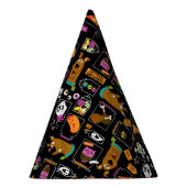 Scooby-Doo | Halloween Scooby-Doo Pattern Feesthoedjes (Rechts)