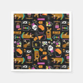 Scooby-Doo | Halloween Scooby-Doo Pattern Servet (Voorkant)