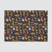 Scooby-Doo | Halloween Scooby-Doo Pattern Tissuepapier (Voorkant)