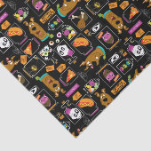Scooby-Doo | Halloween Scooby-Doo Pattern Tissuepapier (Detail)