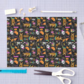 Scooby-Doo | Halloween Scooby-Doo Pattern Tissuepapier (Craft)