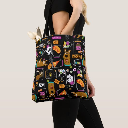 Scooby-Doo | Halloween Scooby-Doo Pattern Tote Bag (Dichtbij)