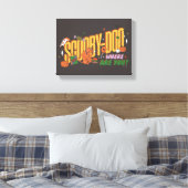 Scooby-Doo Halloween Snack Logo Canvas Afdruk (Insitu (Slaapkamer))