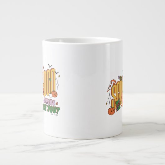 Scooby-Doo Halloween Snack Logo Grote Koffiekop (Voorkant)