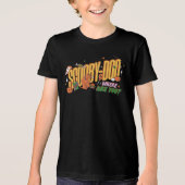 Scooby-Doo Halloween Snack Logo Tri-Blend Shirt (Voorkant)