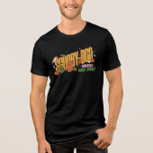 Scooby-Doo Halloween Snack Logo Tri-Blend Shirt (Voorkant)