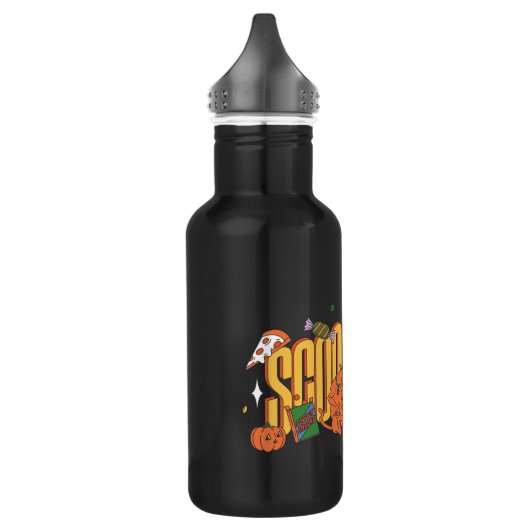 Scooby-Doo Halloween Snack Logo Waterfles (Links)