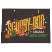Scooby-Doo Halloween-snorlogo Groot Cadeauzakje (Voorkant)