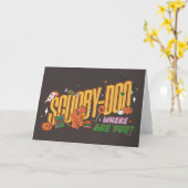 Scooby-Doo Halloween-snorlogo Kaart (Gele Bloem)