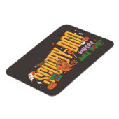 Scooby-Doo Halloween-snorlogo Magneet (Linkerzijde)