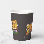 Scooby-Doo Halloween-snorlogo Papieren Bekers (Rechts)