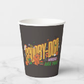 Scooby-Doo Halloween-snorlogo Papieren Bekers (Voorkant)