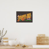 Scooby-Doo Halloween-snorlogo Poster (Keuken)