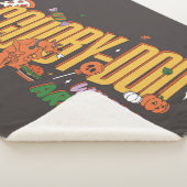 Scooby-Doo Halloween-snorlogo Sherpa Deken (3/4)