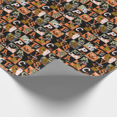 Scooby-Doo | Halloweenpatroon Cadeaupapier (Hoek)