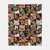 Scooby-Doo | Halloweenpatroon Fleece Deken (Voorkant)