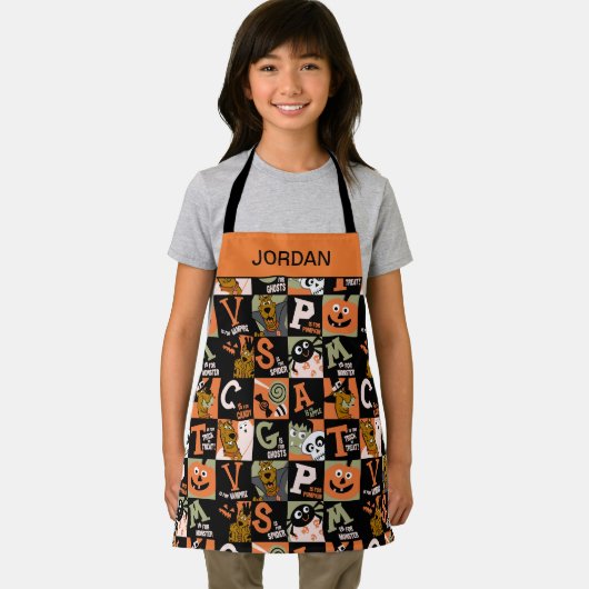 Scooby-Doo | Halloweenpatroon Schort (Insitu)