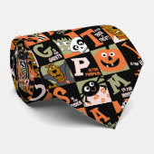 Scooby-Doo | Halloweenpatroon Stropdas (Opgerold)