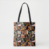 Scooby-Doo | Halloweenpatroon Tote Bag (Voorkant)