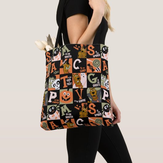Scooby-Doo | Halloweenpatroon Tote Bag (Dichtbij)
