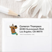 Scooby-Doo Happy Face Etiket (Insitu)