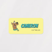 Scooby-Doo Happy Face Labels (Design 1)